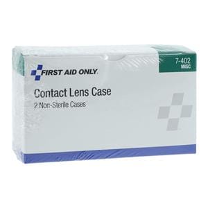 Contact Lens Case White 2-1/8x4x1-1/8" 2/Bx