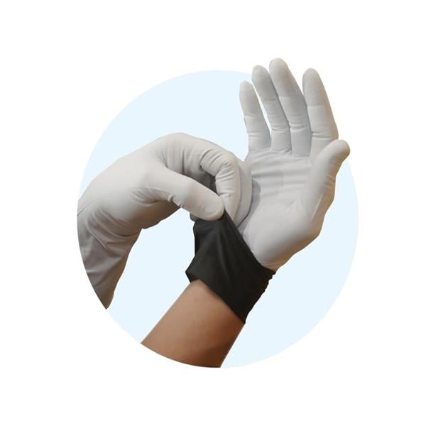 MICROFLEX APEXPro Nitrile Exam Gloves Sm Wt Exterior / Blk Interior NS 100/Bx