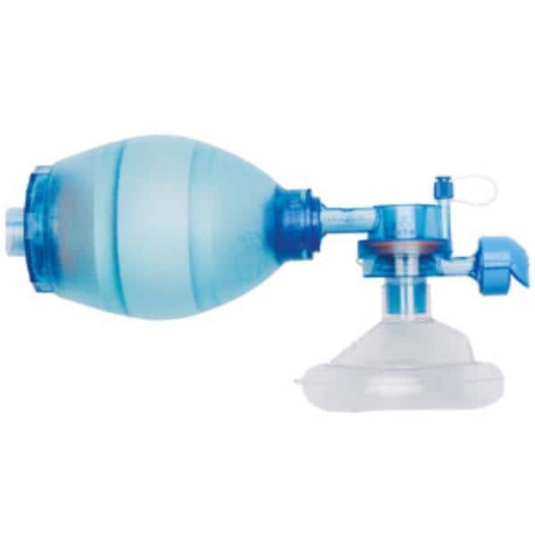 CPR-2+ Bag Valve Mask Resuscitator Small Adult Disposable 6/Ca