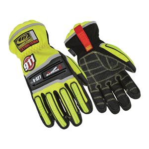 Ringers Kevlar / Flex Thrmplstc Rbr Extrication Gloves Lg Ylw/Blk 1/Pr