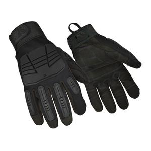 Synth Lthr / Kevlar / Flex Thrmplstc Rbr Impact Gloves XL Blk 1/Pr