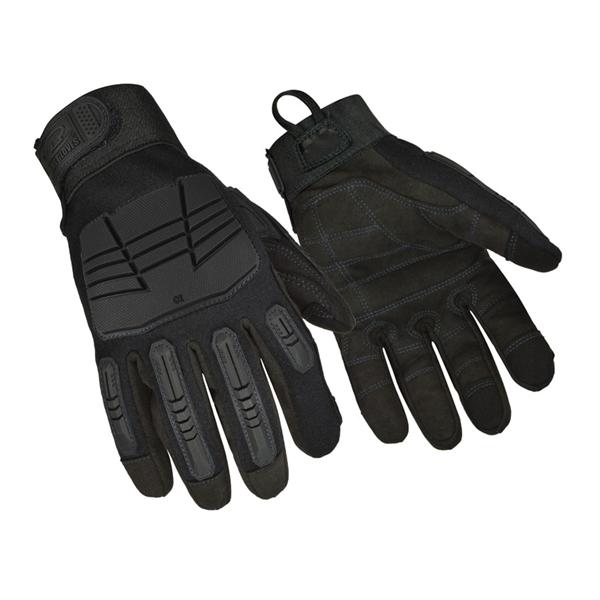 Synth Lthr / Kevlar / Flex Thrmplstc Rbr Impact Gloves XL Blk 1/Pr