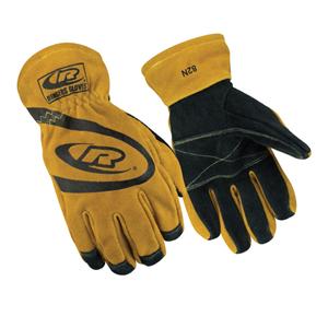 Ringers Leather / Kevlar Flame Resistance Structural Gloves M Ylw/Blk 1/Pr