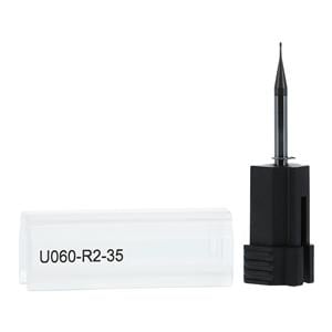 Universal Double Tooth Radius Cutter Milling Tool 0.6mm Ea