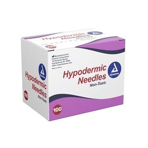 Hypodermic Needle 25gx5/8" Orange Conventional 100/bx