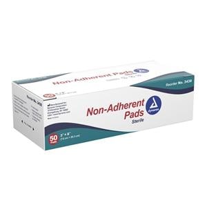 Cotton/Polyester Pad 3x8" Sterile Non-Adherent