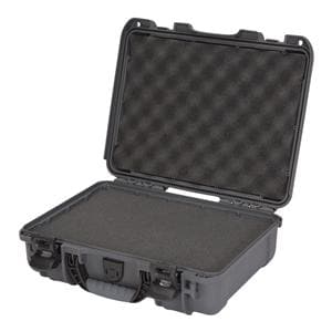 Model 910 Waterproof Case 14.3×11.1×4.7" Graphite Ltch Clsr Sft Grp/Ergo Hndl
