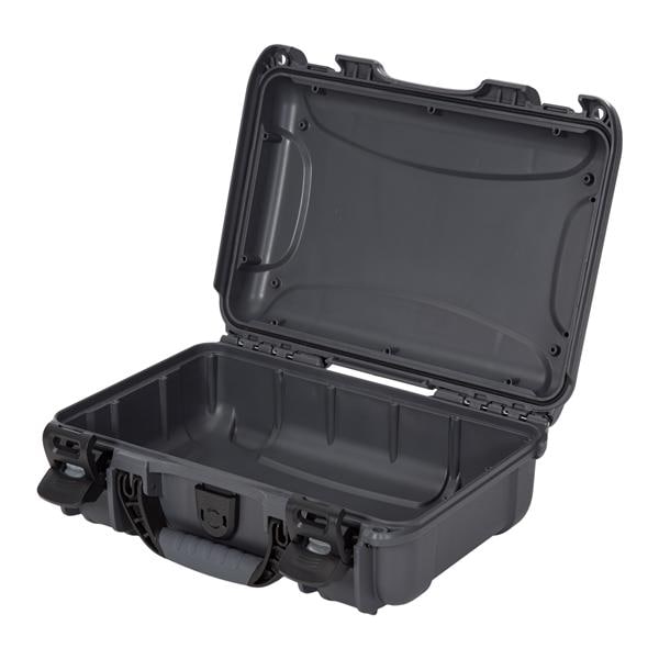 Model 909 Waterproof Case 12.6x9x4.4" Graphite Latch Closure Sft Grp/Ergo Hndl