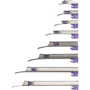 Intrubrite Laryngoscope Blade Miller #3 Medium Adult Stainless Steel Blade Disp, 20 EA/BX