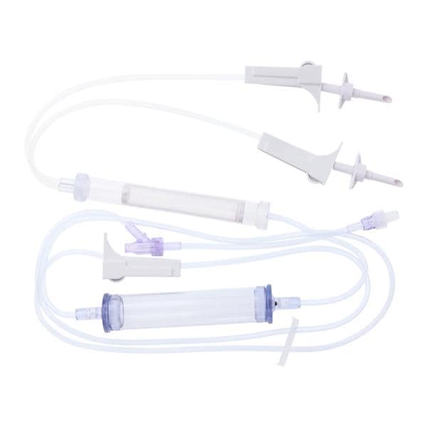 Blood Administration Administration Set 1 Injection Site 10 Drops/mL Ea