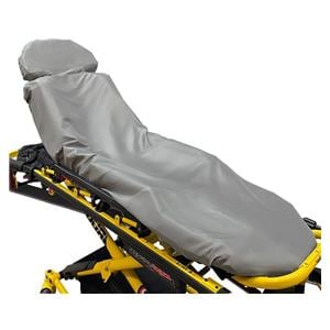 G-Force Stretcher Fitted Sheet Gray Soft Woven 36x90