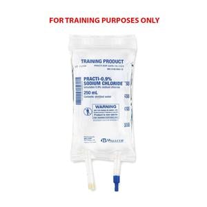 Practi-0.9% Sodium Chloride Simulated Medication Bag