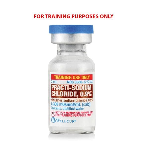 Practi-Sodium Chloride 0.9% Simulated Medication 40/Pk