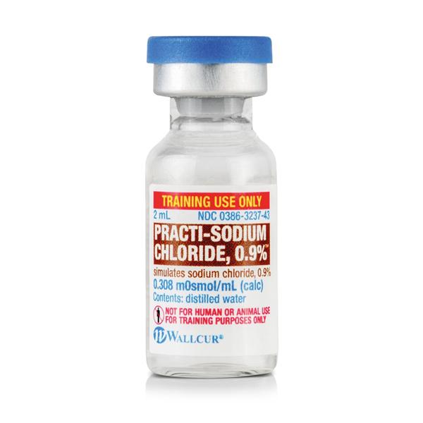 Practi-Sodium Chloride 0.9% Simulated Medication 40/Pk