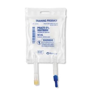 Practi-5% Dextrose Simulated Medication 3/Pk