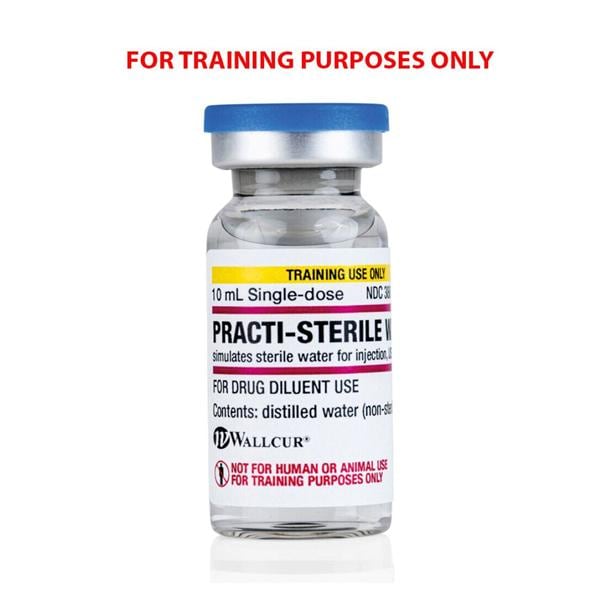 Practi-Sterile Water Simulated Medication 30/Pk