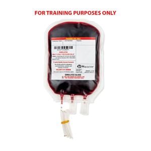 Practi-Blood Bag Simulated Medication Ea