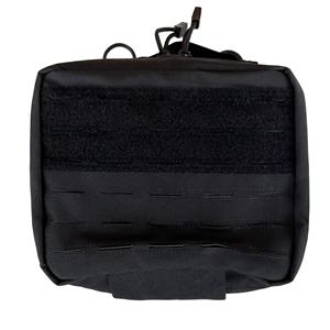 Cura Rip-Away Emergency Medical Pouch 2.5x9.5x8.5" Black Zipper Closure Cry Hndl