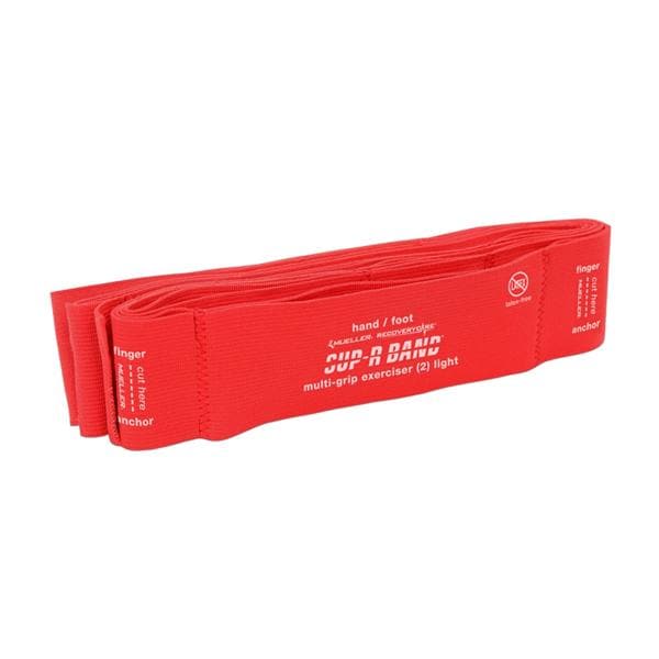 Sup-R Band Resistance Training Band Red Light