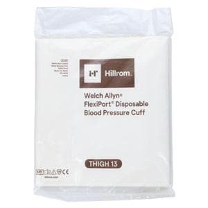 FlexiPort Blood Pressure Cuff Size 13 Wht/Brn LF Ea