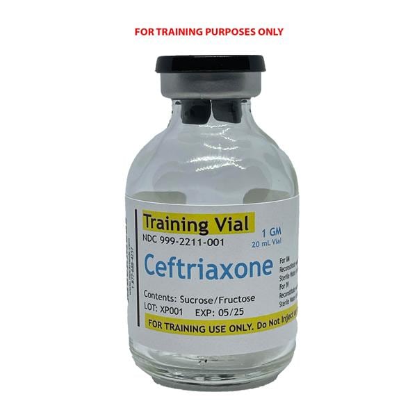 Ceftazidime Simulated Medication 25/Ca