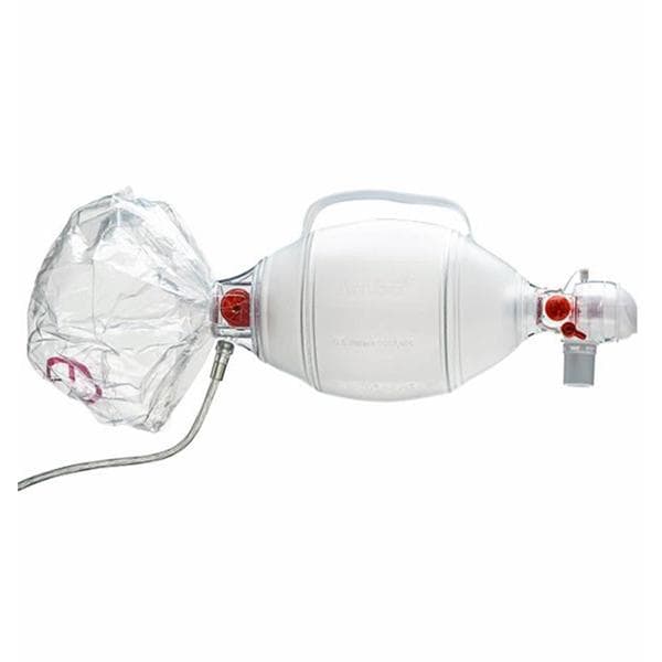 SPUR II Resuscitation Bag Pediatric Disposable 6/Ca