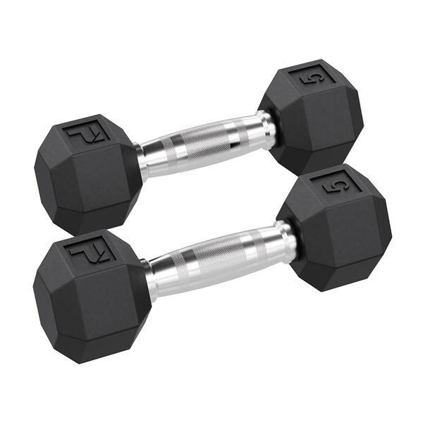 Power Systems Pair Dumbbell Black