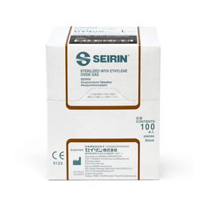 Seirin L-Type Acupuncture Needle 0.23x40mm Guide Tube 100/Bx