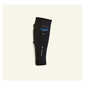 RecoveryPulse Recovery Sleeve Black 70% Germanium Plystr/30% Nyl/Spndx w/ Batt