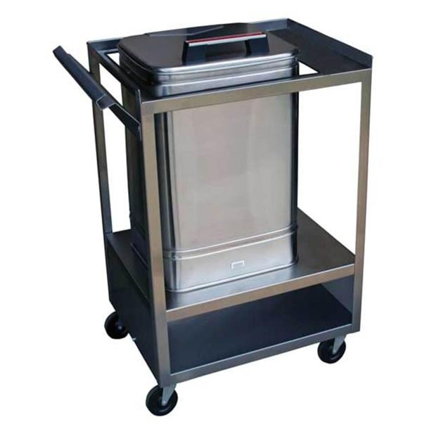 Heat Therapy Cart 3" Swivel Casters Stainless Steel