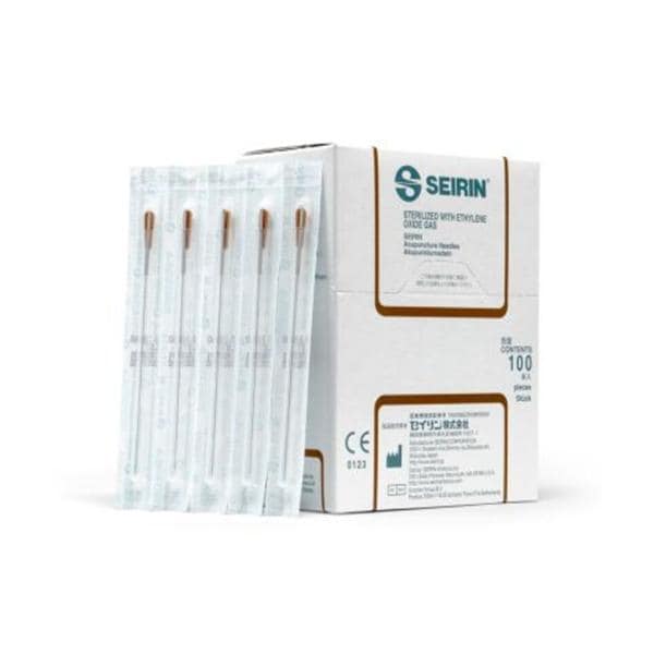 Seirin L-Type Acupuncture Needle 0.23x30mm Guide Tube 100/Bx