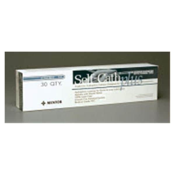 Self-Cath Plus Intermittent Catheter Long Straight Tip PVC/Slcn Srfc 16Fr