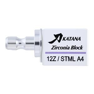 KATANA Zirconia STML Multi Layered Milling Blocks Spr Trns 12Z A4 f/ CRC 5/Bx