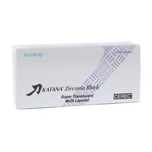 KATANA Zirconia STML Multi Layered Milling Blocks Spr Trns 12Z D2 f/ CRC 2/Bx