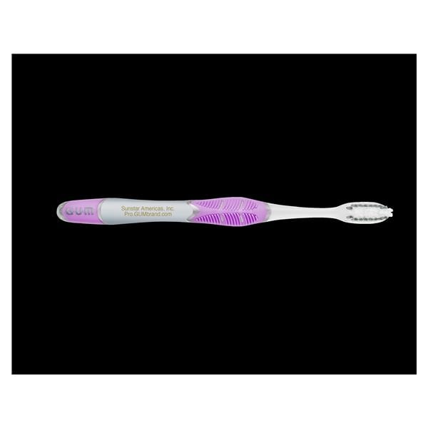 GUM Technique Enamel Clean Man Toothbrush Strt 31 Tft Sft Cmpct 4 Asst Col 12/Pk