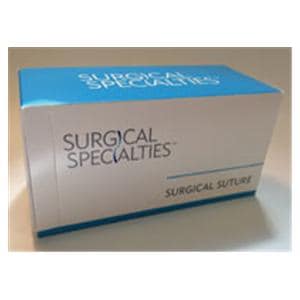 Suture 10-0 3" Polypropylene Monofilament SSL15/SSL15 Blue 12/Bx