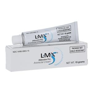 LMX5 Anorectal Topical Cream 5% Tube 15gm/Ea, 12 EA/CA
