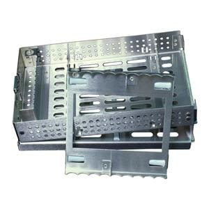 Flip-Top Instrument Cassette Stainless Steel Silver 18 Instruments Ea