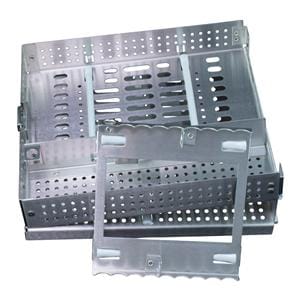 Flip-Top Instrument Cassette Stainless Steel Silver 9 Instruments Ea