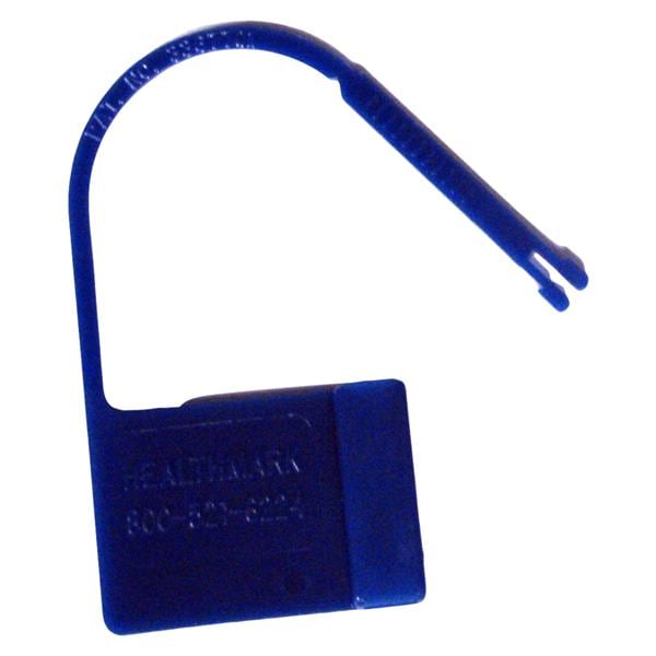 Snap-Lok Locks Numbered Blue 100/PK