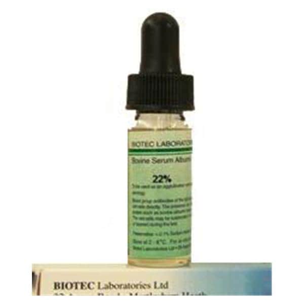 Ortho Media BSA: Bovine Serum Albumin 15x10mL 15/Bx
