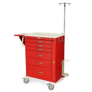Emergency Crash Cart 6 Drawer