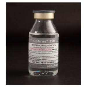 Optiray 350 Injection 74% Power Injector Syringe 75mL 20/Package