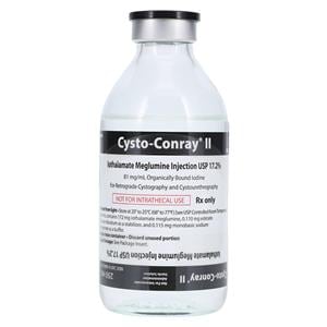Conray II Cysto Injection 17.2% Bottle 250mL 12/Package