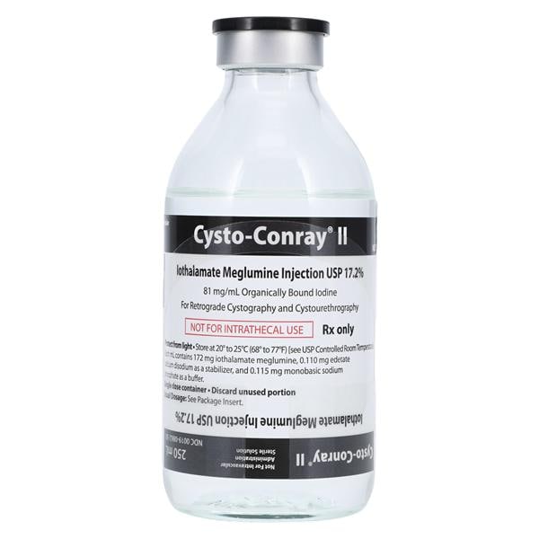 Conray II Cysto Injection 17.2% Bottle 250mL 12/Package