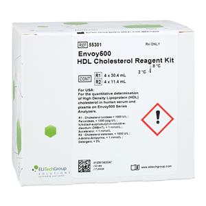 Envoy 500 Lipoprotein Cholesterol Test Kit R1:4x27/R2:4x9mL 360 Count 8/Bx
