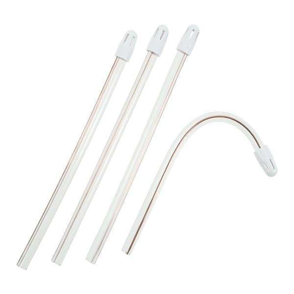Comfort Plus Saliva Ejectors Clear / White Tip 100/Bg