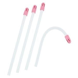 Comfort Plus Saliva Ejectors White / Pink Tip Bubblegum 100/Bg