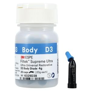 3M Filtek Supreme Ultra Universal Composite D3B Body Capsule Refill 20/Bt