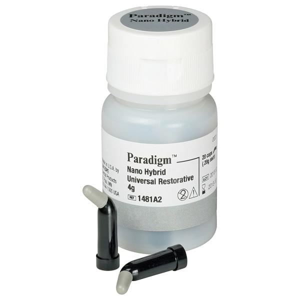 3M Paradigm Nano Hybrid Universal Composite A2 Capsule Refill 20/Pk